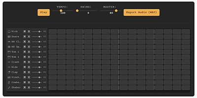 Drum Machine & Sequencer