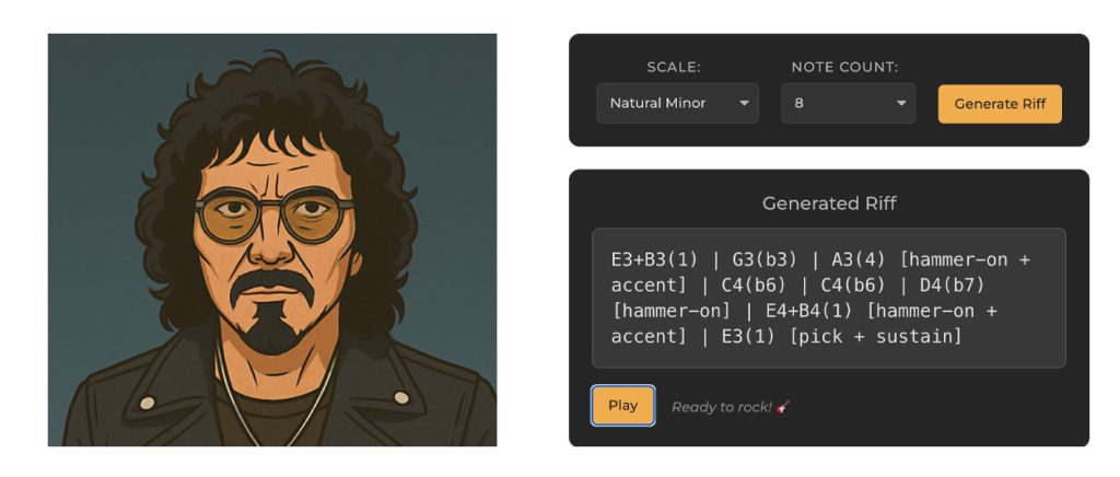 Guitar Riff Generator