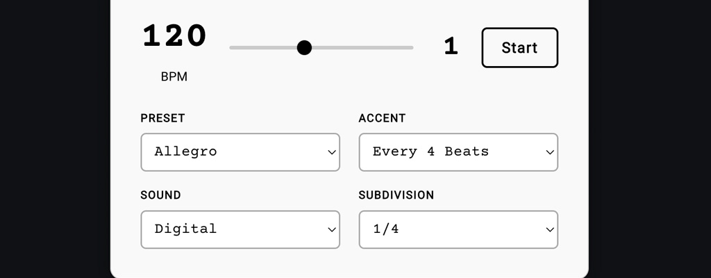 Metronome - Alt Guitar